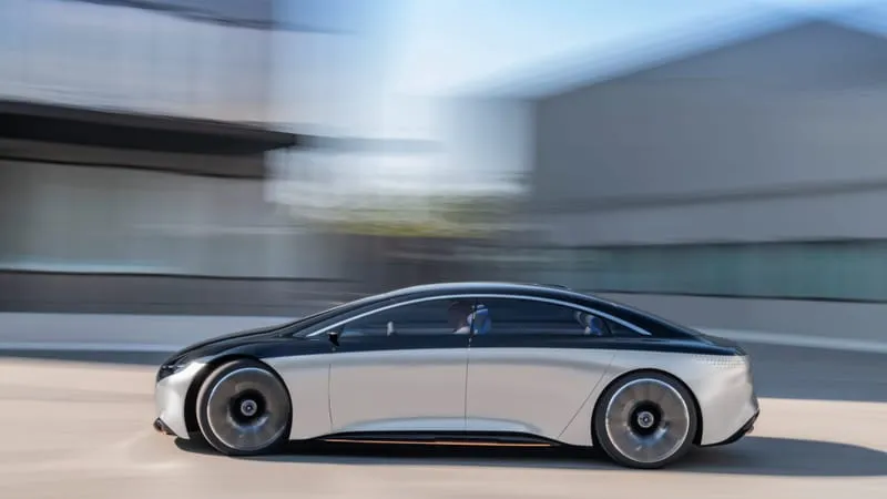 Mercedes Benz Vision EQS Theme Preview Image