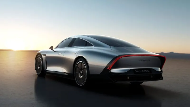 Mercedes Benz Vision EQXX Theme Preview Image