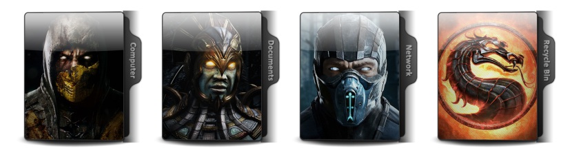 Mortal Kombat 11 Theme Icons