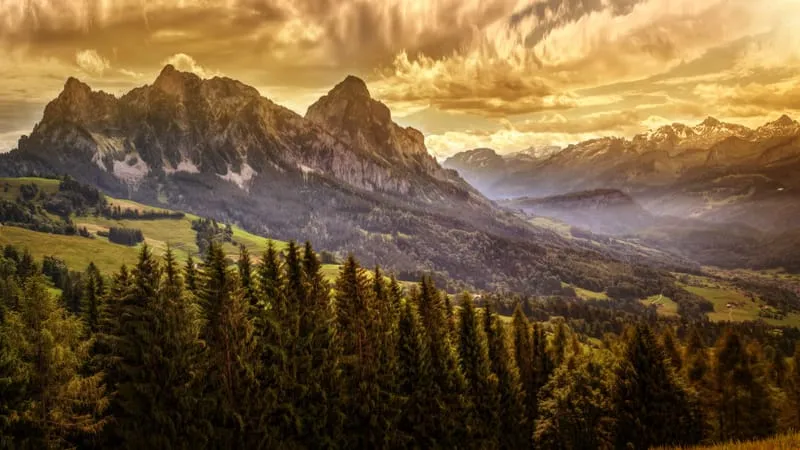 Mountains Theme Preview Image