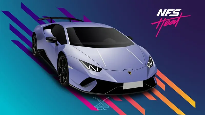 Need For Speed Heat Theme Preview Image