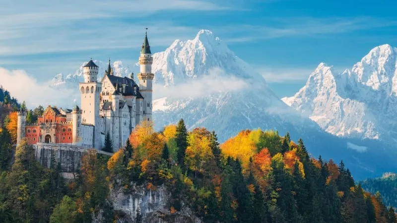 Neuschwanstein Castle Theme Preview Image