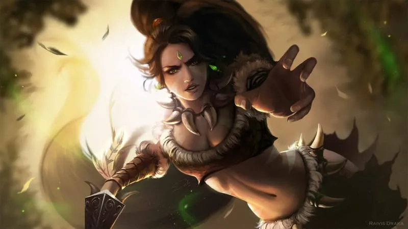 Nidalee: League Of Legends Theme Preview Image