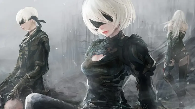 Nier Automata Theme Preview Image