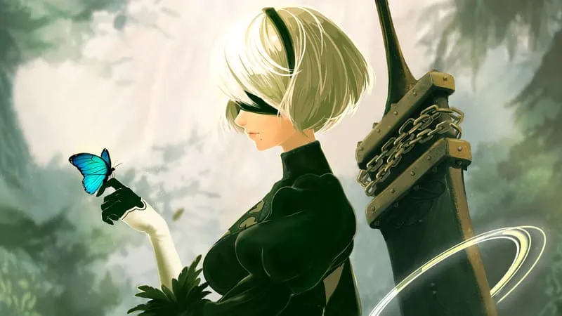Nier Automata Theme Preview Image