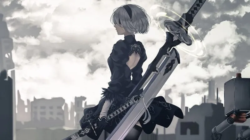 Nier Automata Theme Preview Image