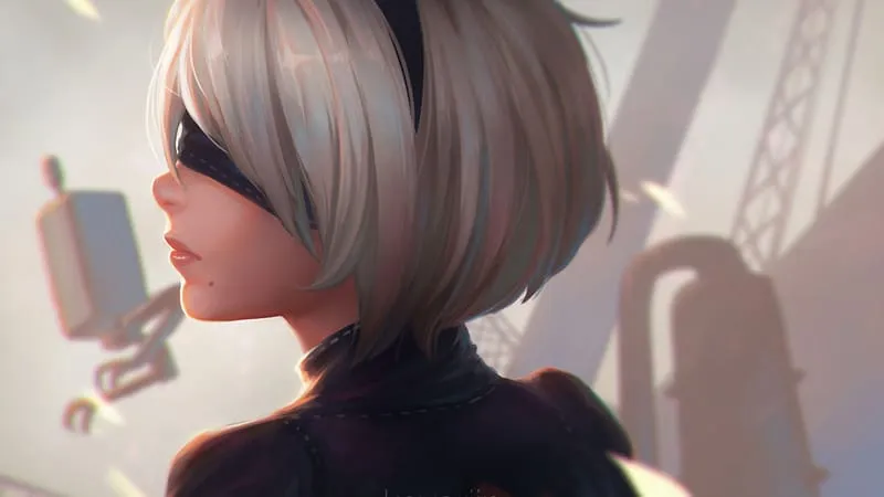 Nier Automata Theme Preview Image