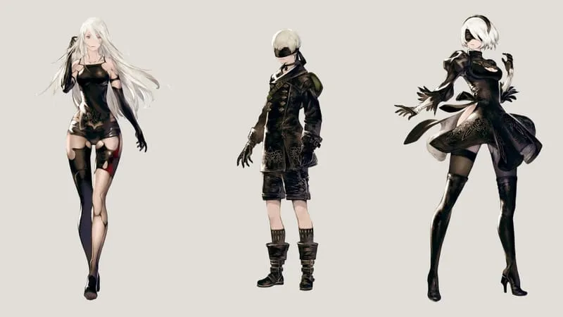 Nier Automata Theme Preview Image