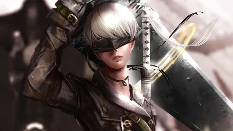 Nier Automata Theme Preview Image