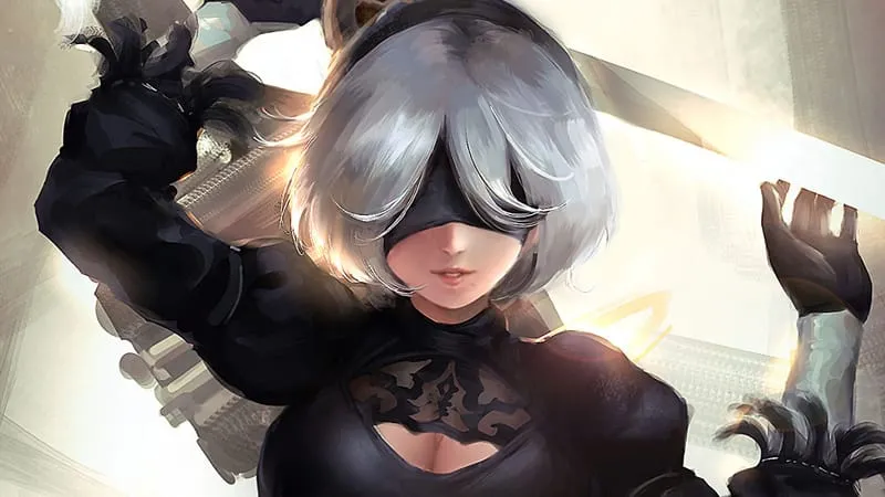 Nier Automata Theme Preview Image