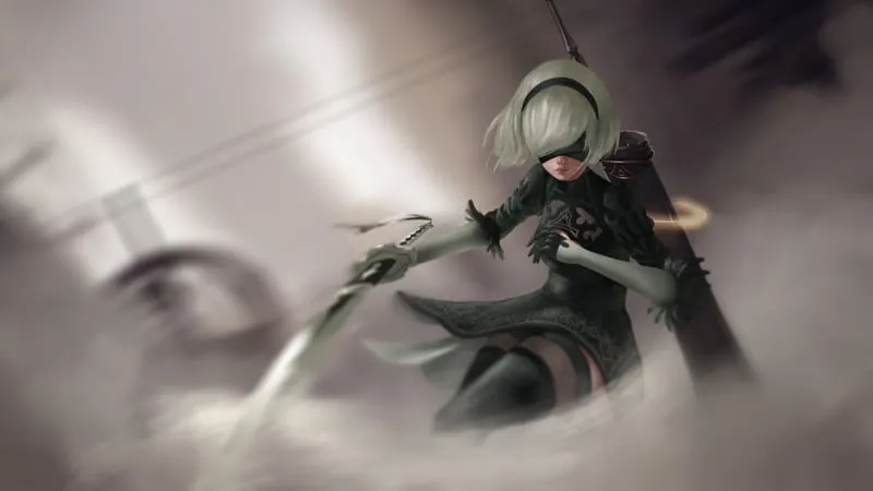 Nier Automata Theme Preview Image