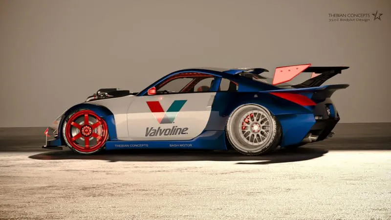 Nissan 350 Z Theme Preview Image