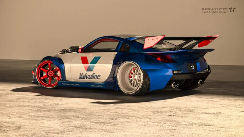 Nissan 350 Z Theme Preview Image