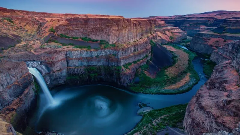 Palouse Falls Waterfall Theme Preview Image