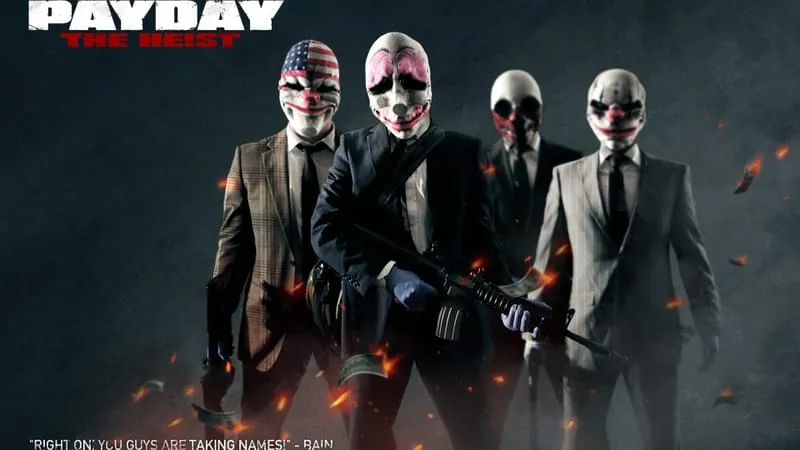 Payday The Heist Theme Preview Image