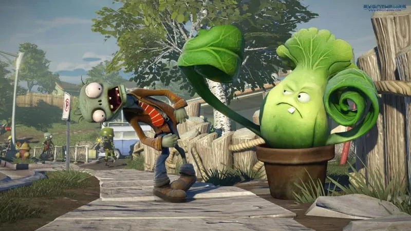 Plants Vs Zombies Garden Warfare Theme Preview Image