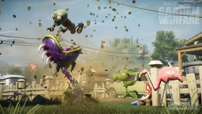 Plants Vs Zombies Garden Warfare Theme Preview Image