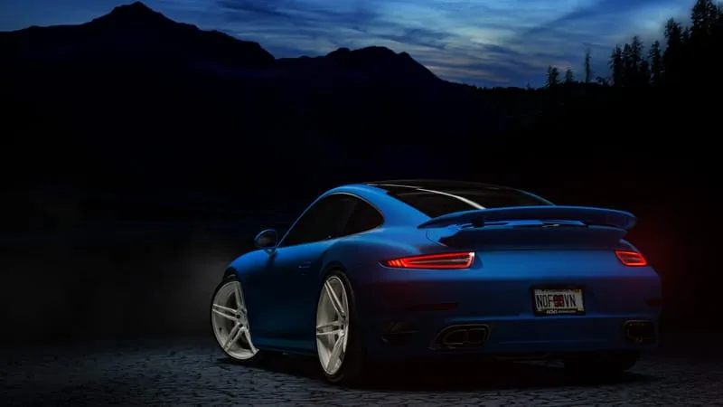 Porsche 911 Turbo Theme Preview Image