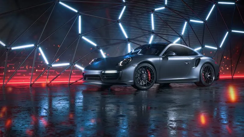 Porsche 911 Turbo Theme Preview Image