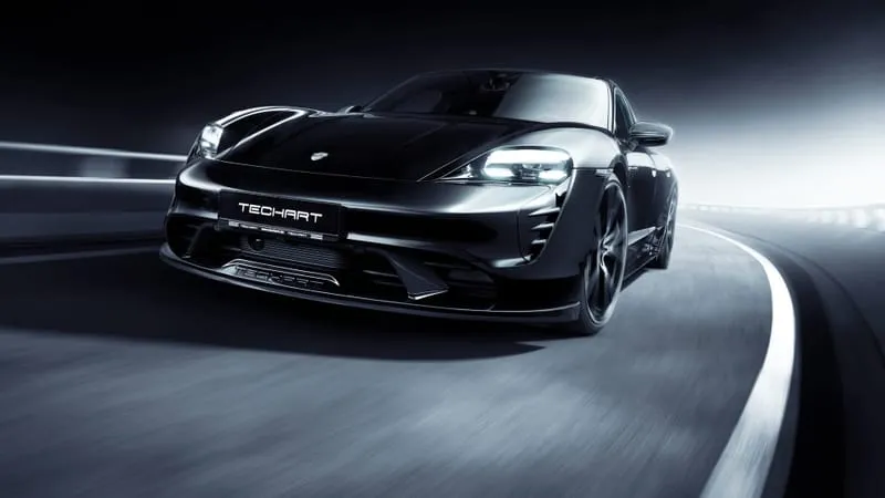 Porsche Taycan Theme Preview Image