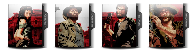 Red Dead Redemption 2 Theme Icons