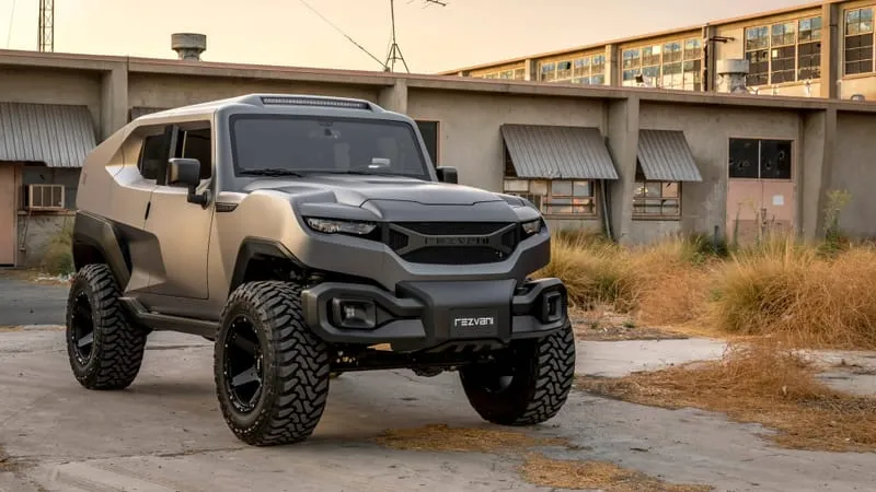 Rezvani Tank Theme Preview Image