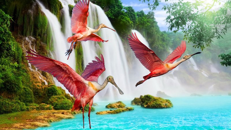 Roseate Spoonbill Theme Preview Image