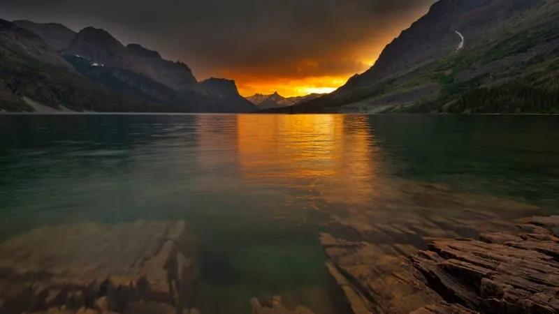 Saint Mary Lake Theme Preview Image