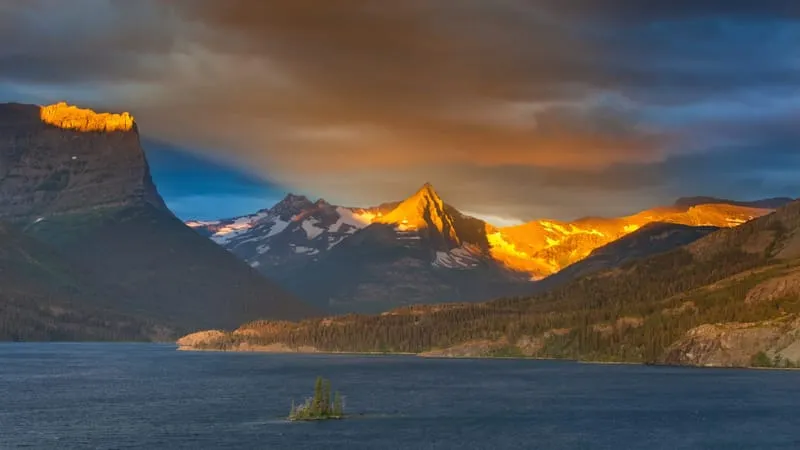 Saint Mary Lake Theme Preview Image