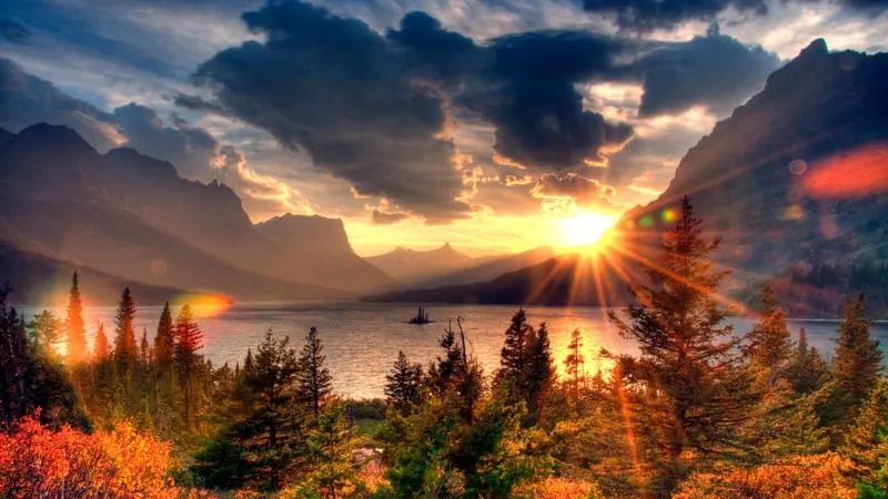 Saint Mary Lake Theme Preview Image