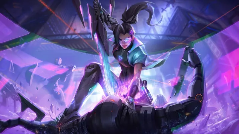 Samira: League Of Legends Theme Preview Image