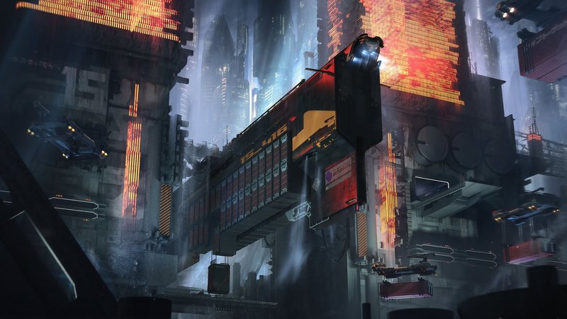 Sci Fi City Theme Preview Image