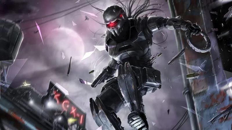 Sci Fi Warrior Theme Preview Image