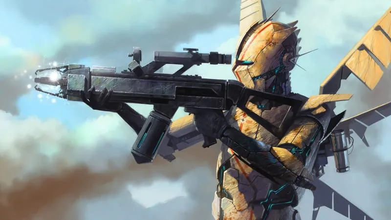 Sci Fi Warrior Theme Preview Image