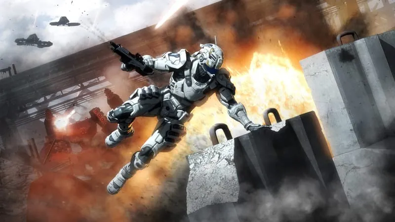 Sci Fi Warrior Theme Preview Image