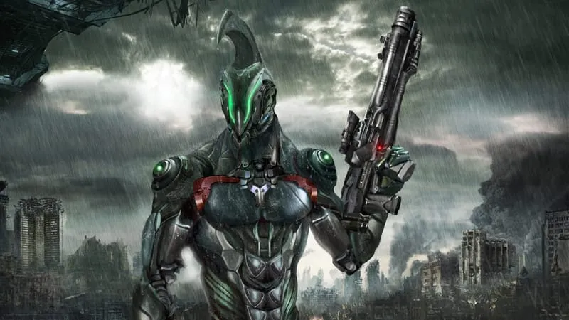 Sci Fi Warrior Theme Preview Image