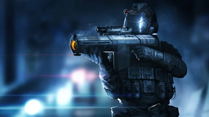 Sci Fi Warrior Theme Preview Image