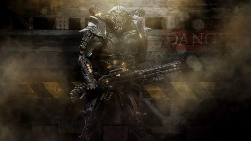 Sci Fi Warrior Theme Preview Image