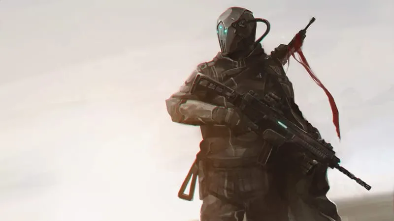 Sci Fi Warrior Theme Preview Image