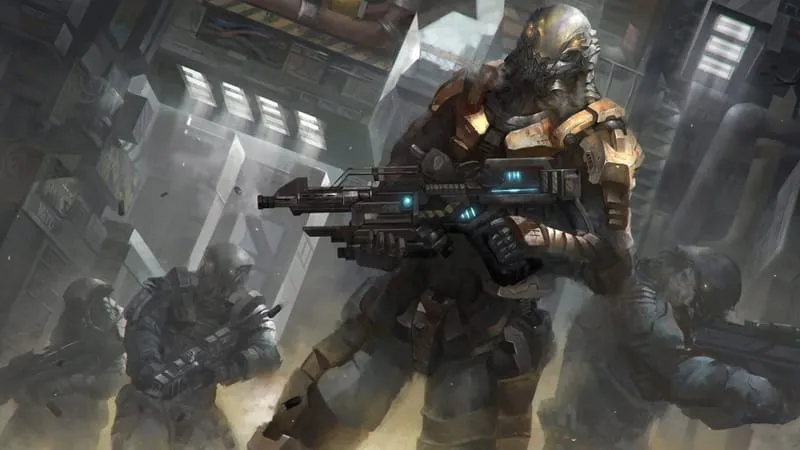 Sci Fi Warrior Theme Preview Image