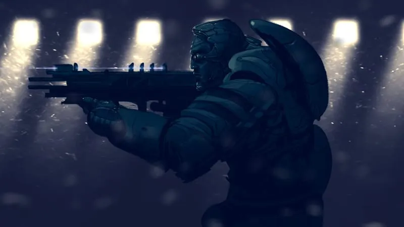 Sci Fi Warrior Theme Preview Image