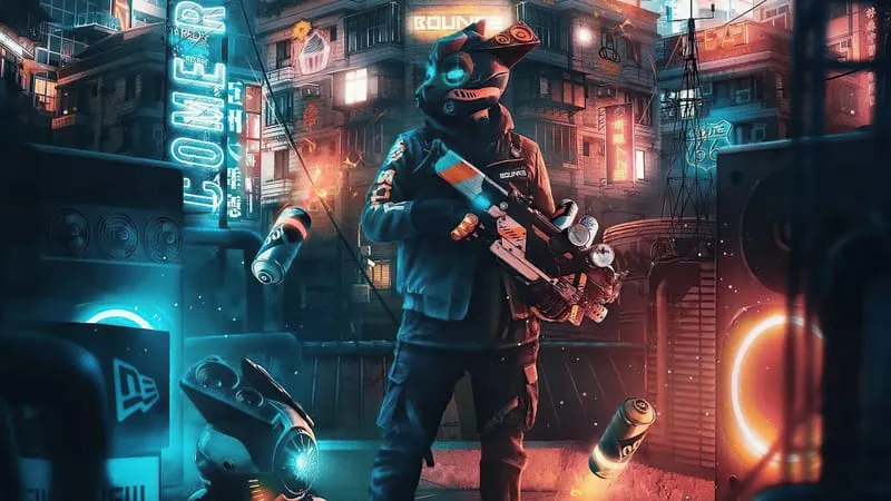 Sci Fi Warrior Theme Preview Image