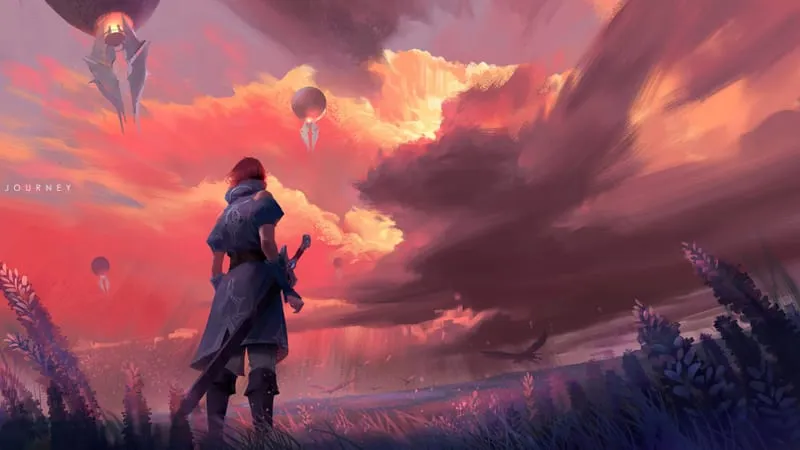 Sci Fi Women Warrior Theme Preview Image