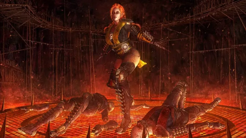 Sci Fi Women Warrior Theme Preview Image