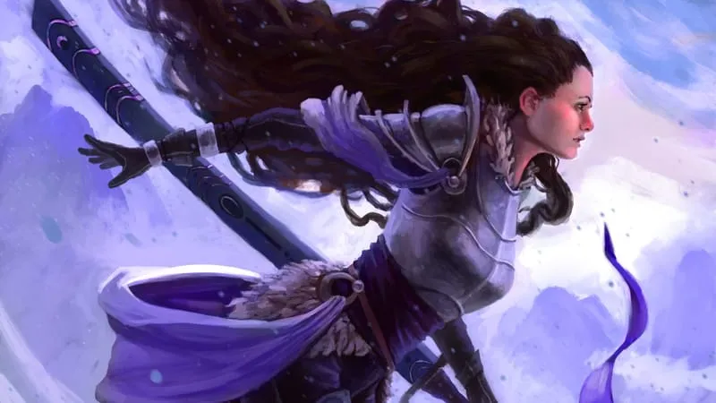 Sci Fi Women Warrior Theme Preview Image