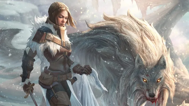 Sci Fi Women Warrior Theme Preview Image