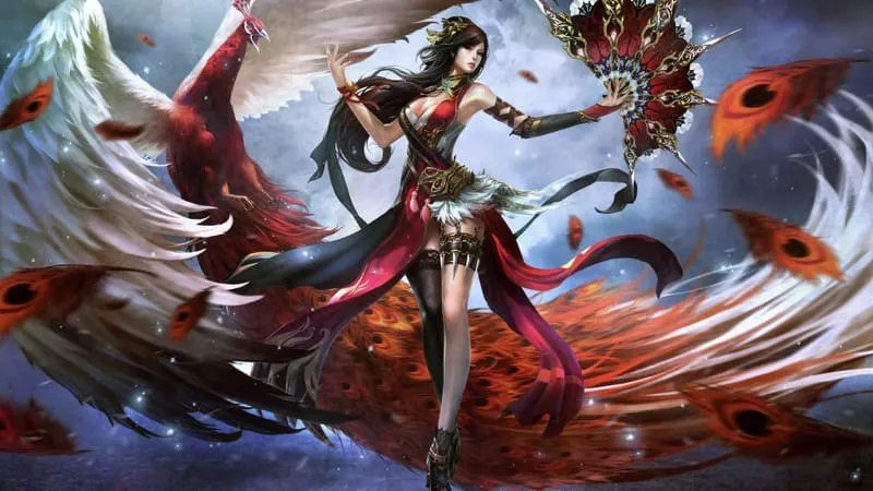 Sci Fi Women Warrior Theme Preview Image