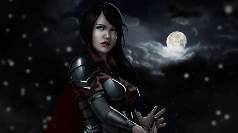 Sci Fi Women Warrior Theme Preview Image