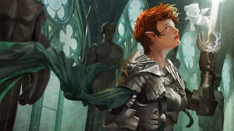 Sci Fi Women Warrior Theme Preview Image