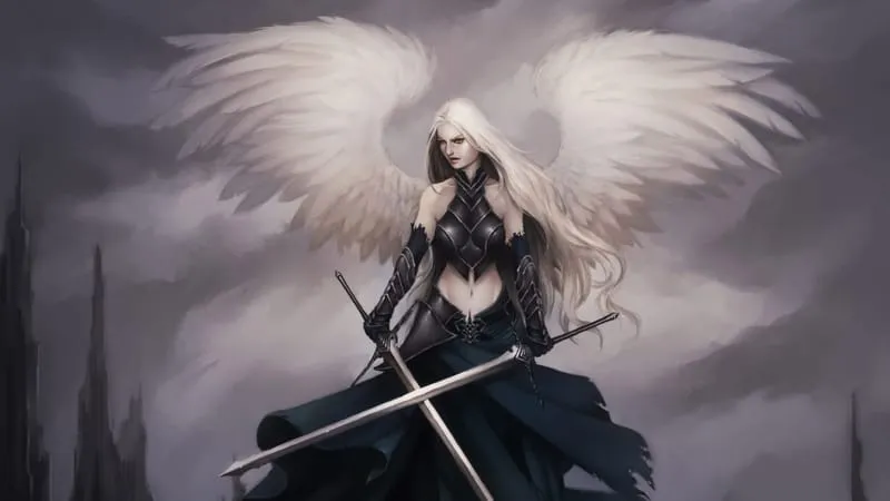 Sci Fi Women Warrior Theme Preview Image